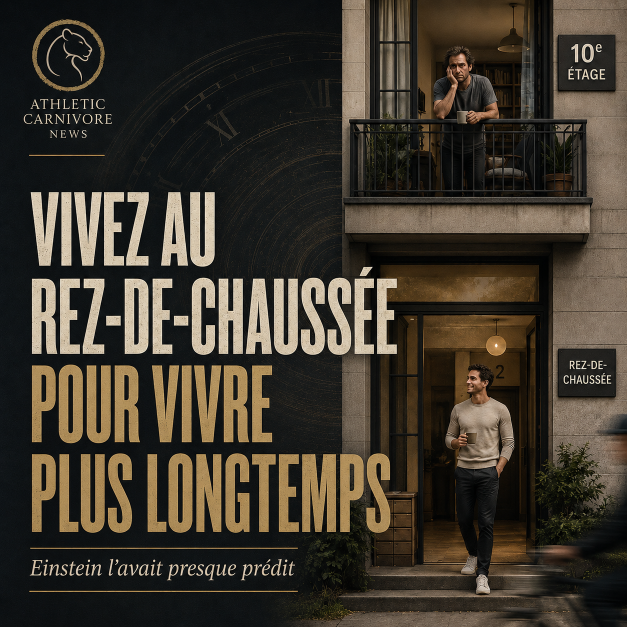 Vivre en étage : ce que dit vraiment la science sur le vieillissement