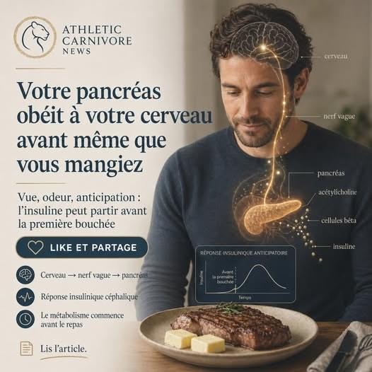 Votre pancréas obéit à votre cerveau avant même que vous mangiez